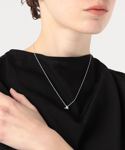 sumikaneko（ｽﾐｶﾈｺ）の「sumikaneko ストーンネックレス（ネックレス・レディース・シルバー・FREE）」の2枚目の写真