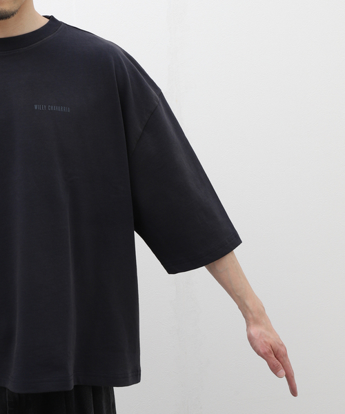 WILLY CHAVARRIA(ウィリーチャバリア)の「WILLY CHAVARRIA SS BUFFALO T BSP003(Tシャツ/カットソー・メンズ・ネイビー・SMALL/MEDIUM)」の8枚目の写真