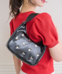 ems excite | 蝶モチーフ付２WAYバッグ(ショルダーバッグ)