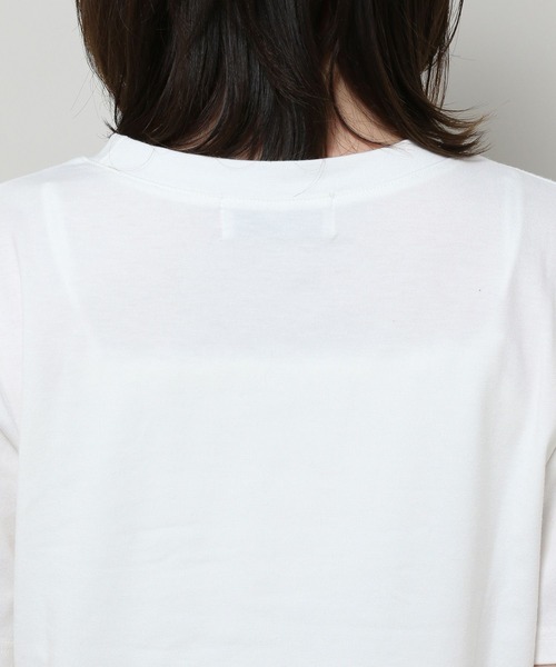 3.3 Field Trip （3.3フィールドトリップ）の「3.3 Field Trip／リボンTEE（Tシャツ/カットソー・レディース・ホワイト/ブラック・FREE）」の5枚目の写真