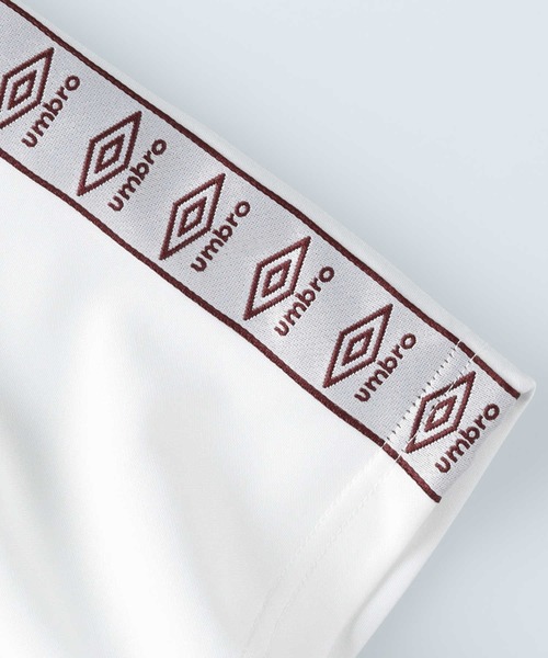 UMBRO（アンブロ）の「【umbro】別注半袖トラックジャージ（ジャージ・メンズ・ブラック/ホワイト・M/L/XL）」の8枚目の写真