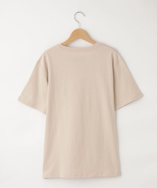 &Bridge(アンドブリッジ)の「SALTS(ソルツ) メガネベアー刺しゅうTシャツ(Tシャツ/カットソー・メンズ・ホワイト/ライトベージュ・02/03)」の3枚目の写真