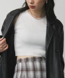 Solace | シンプルリブタンクトップ(タンクトップ)