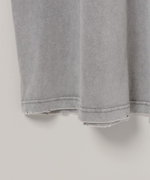 JEANASIS（ジーナシス）の「ブリーチカットワンピースSS/129802（ワンピース・レディース・ライトグレー/ブラック系その他/ブラック・FREE）」の14枚目の写真