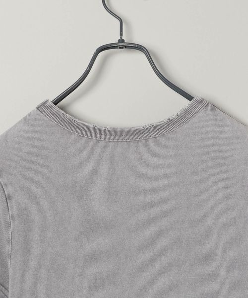 JEANASIS（ジーナシス）の「ブリーチカットワンピースSS/129802（ワンピース・レディース・ライトグレー/ブラック系その他/ブラック・FREE）」の15枚目の写真