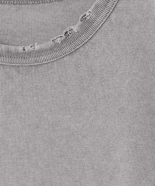 JEANASIS（ジーナシス）の「ブリーチカットワンピースSS/129802（ワンピース・レディース・ライトグレー/ブラック系その他/ブラック・FREE）」の16枚目の写真