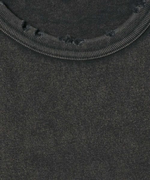 JEANASIS（ジーナシス）の「ブリーチカットワンピースSS/129802（ワンピース・レディース・ライトグレー/ブラック系その他/ブラック・FREE）」の17枚目の写真