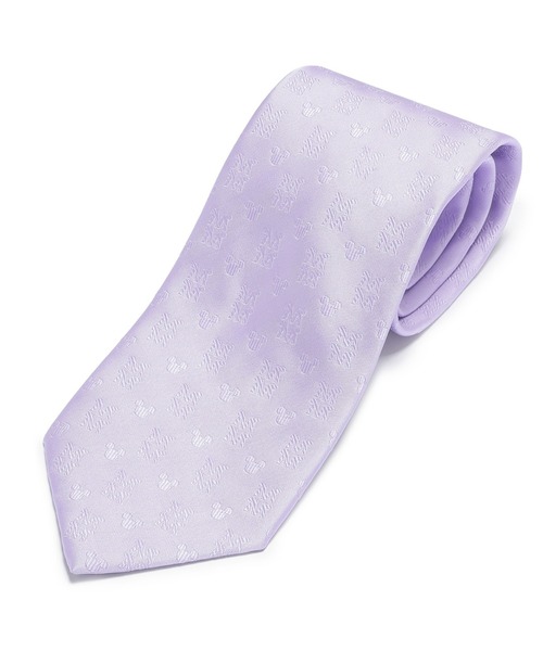 TOKYO SHIRTS（トウキョウシャツ）の「【Disney ディズニー】 ベーシックネクタイ（ネクタイ・メンズ・ネイビー系2/シルバー系2/チャコールグレー/ネイビー系1/ワインレッド/ラベンダー/パープル/サックスブルー系1/サックスブルー系2/シルバー系1/イエロー/オレンジ系1・FREE）」の7枚目の写真