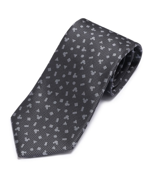 TOKYO SHIRTS（トウキョウシャツ）の「【Disney ディズニー】 ベーシックネクタイ（ネクタイ・メンズ・ネイビー系2/シルバー系2/チャコールグレー/ネイビー系1/ワインレッド/ラベンダー/パープル/サックスブルー系1/サックスブルー系2/シルバー系1/イエロー/オレンジ系1・FREE）」の2枚目の写真