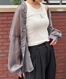 mebole（メボレ）の「ワンポイントロゴタンクトップ（タンクトップ）」