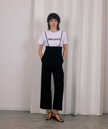 allureville | ハイウエストサロペットパンツ(サロペット/オーバーオール)