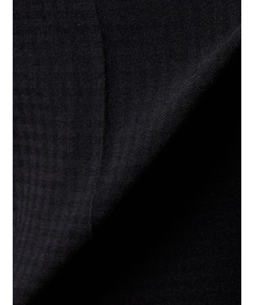 【洗える/ストレッチ】シャドウミニチェック スラックス ブラック（スラックス）｜Perfect Suit FActory（パーフェクトスーツファクトリー）