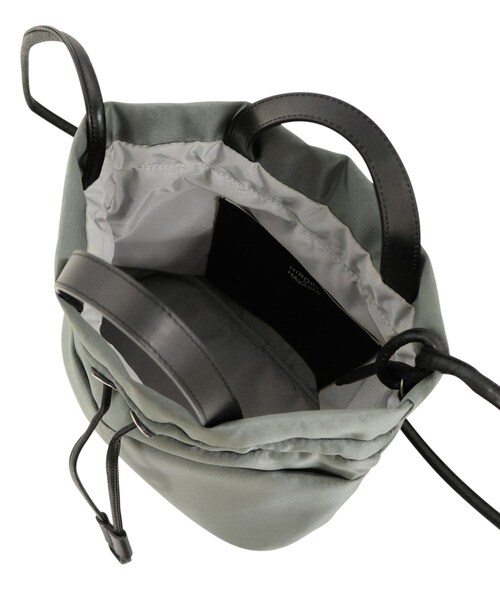 HIROKO HAYASHI（ヒロコハヤシ）の「LUINI SATINE（ルイーニ サティーネ）ショルダーバッグ（ショルダーバッグ・レディース・ブラック/ダークオリーブ/ダークグレー/ライトグレー/サンドベージュ・00）」の21枚目の写真