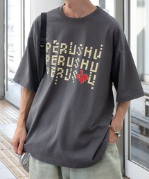 Perushu | レトロアソートプリントTシャツ(Tシャツ/カットソー)