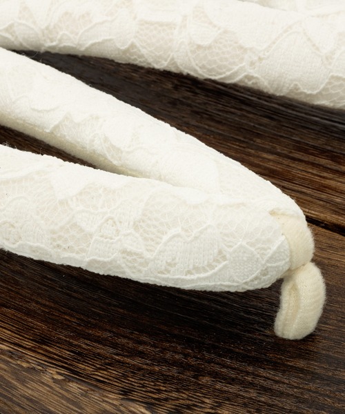 SOUBIEN（ソウビエン）の「下駄 レディース レース 浴衣向け 夏 桐下駄 右近型 和装小物（和装小物・レディース・グリーン系その他/ベージュ系その他/ホワイト系その他/グレー系その他/クリーム・FREE）」の9枚目の写真