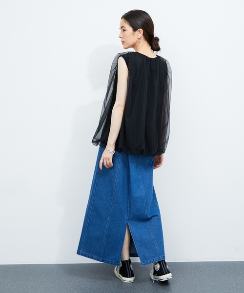 きよ　　ADAM ET ROPE' ⭐︎チュールパターンベスト きよ様専用 ADAM ET ROPE' ⭐︎チュールパターンベスト - メルカリ