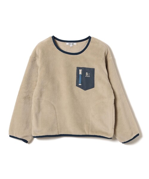 B:MING by BEAMS(ビーミングバイビームス)の「ボア フリース プルオーバー(90~140cm)(スウェット・キッズ・レッド系その他2/グリーン/ベージュ・100/90/140/130/120/110)」の14枚目の写真