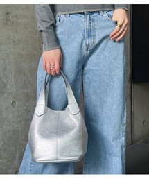 RIPANI | 【RIPANI/リパーニ】ANNAメタリックレザートートバッグ(中)(トートバッグ)