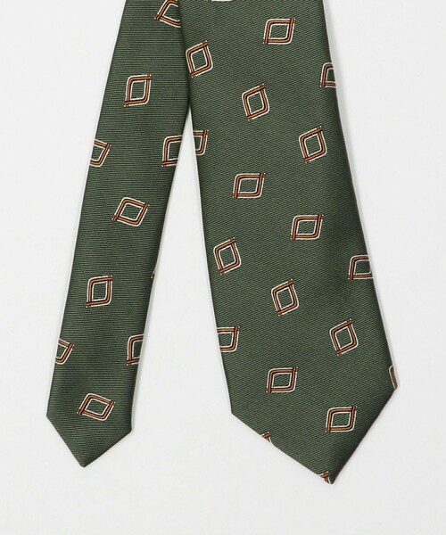 Altea（アルテア）の「＜ALTEA＞8.0cm コモン2 ネクタイ（ネクタイ・メンズ・モカ/オリーブ・FREE）」の6枚目の写真