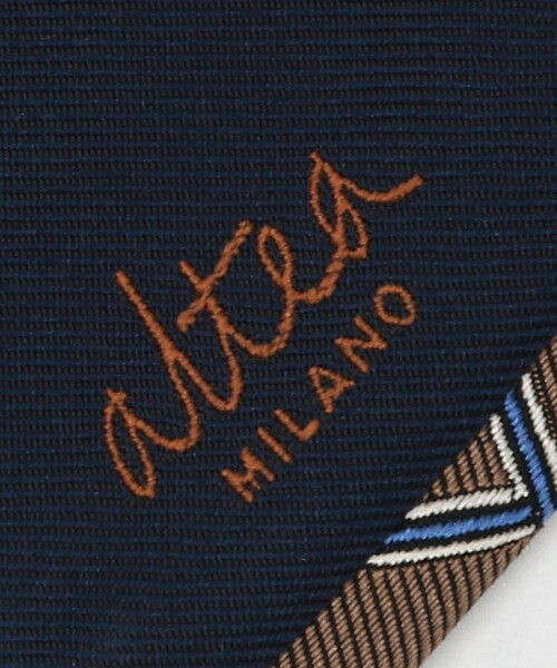 Altea（アルテア）の「＜ALTEA＞8.0cm コモン2 ネクタイ（ネクタイ・メンズ・モカ/オリーブ・FREE）」の8枚目の写真