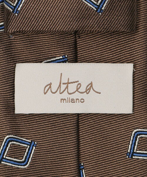 Altea（アルテア）の「＜ALTEA＞8.0cm コモン2 ネクタイ（ネクタイ・メンズ・モカ/オリーブ・FREE）」の9枚目の写真