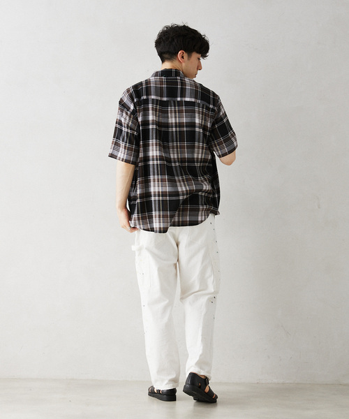 SMITH'S AMERICAN（スミスアメリカン）の「SMITH'S AMERICAN／スミスアメリカン 別注 スプラッシュペインターパンツ（チノパンツ・メンズ・ホワイト/ブラック/ブルー・MEDIUM/LARGE/X-LARGE）」の11枚目の写真