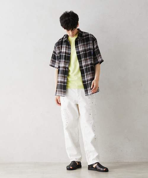 SMITH'S AMERICAN（スミスアメリカン）の「SMITH'S AMERICAN／スミスアメリカン 別注 スプラッシュペインターパンツ（チノパンツ・メンズ・ホワイト/ブラック/ブルー・MEDIUM/LARGE/X-LARGE）」の10枚目の写真