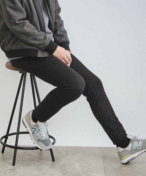 THE SHOP TK （ザ ショップ ティーケー ）の「◆【ヒルナンデス！で紹介】プレミアムスキニーパンツ 360°ストレッチ（その他パンツ・メンズ・ボルドー/ライトグレー/ブラック/ダークオリーブ/ライトベージュ・01/02/03/04/05）」の2枚目の写真