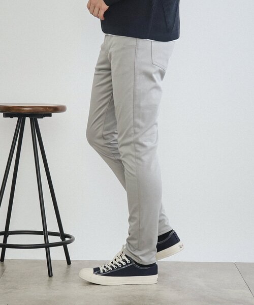 THE SHOP TK （ザ ショップ ティーケー ）の「◆【ヒルナンデス！で紹介】プレミアムスキニーパンツ 360°ストレッチ（その他パンツ・メンズ・ボルドー/ライトグレー/ブラック/ダークオリーブ/ライトベージュ・01/02/03/04/05）」の11枚目の写真