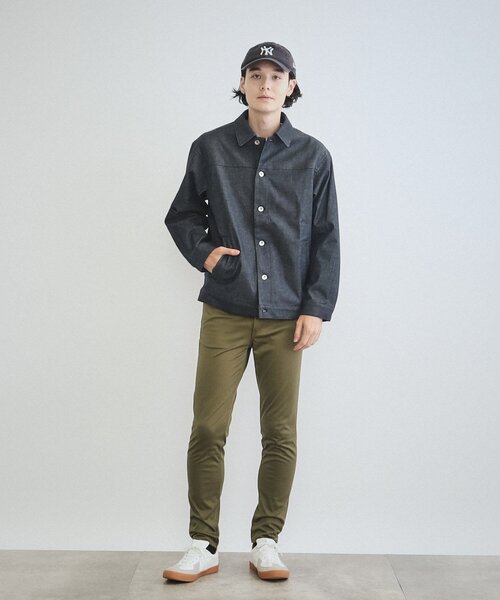 THE SHOP TK （ザ ショップ ティーケー ）の「◆【ヒルナンデス！で紹介】プレミアムスキニーパンツ 360°ストレッチ（その他パンツ・メンズ・ボルドー/ライトグレー/ブラック/ダークオリーブ/ライトベージュ・01/02/03/04/05）」の20枚目の写真