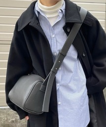 Rename | Rename フェイクレザー ベルト ボックス トート ショルダーバッグ(ショルダーバッグ)