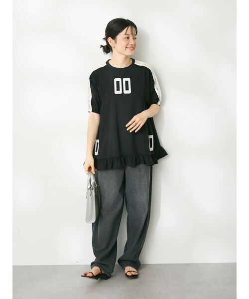CRAFT STANDARD BOUTIQUE(クラフトスタンダードブティック)の「デニムカーブパンツ(デニムパンツ・レディース・ナチュラル/ブラック/インディゴブルー・M/L)」の17枚目の写真