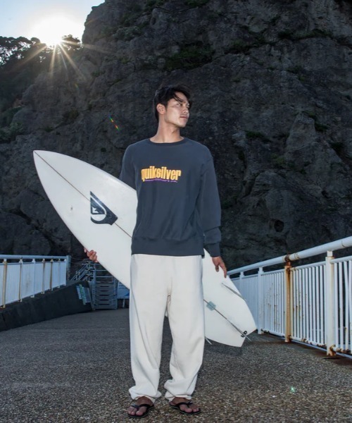 【セール】THREE TREES FLEECE C/クイックシルバースウェットトレーナー（スウェット）｜Quiksilver（クイックシルバー）