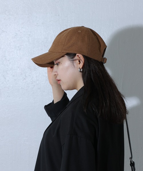 COLONY 2139（コロニートゥーワンスリーナイン）の「ロゴ刺繍メルトンキャップ（キャップ・レディース・ブラック/レッド/キャメル・FREE）」の18枚目の写真