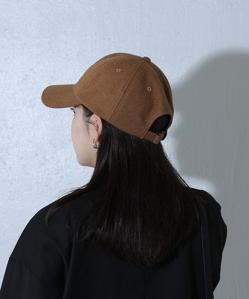 COLONY 2139（コロニートゥーワンスリーナイン）の「ロゴ刺繍メルトンキャップ（キャップ・レディース・ブラック/レッド/キャメル・FREE）」の19枚目の写真