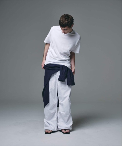 HANES（ヘインズ）の「《追加》”2枚セット”【HANES / ヘインズ】別注 2パックオーガニックコットンTシャツ（Tシャツ/カットソー・メンズ・ネイビー/ブラック/ホワイト系その他/ホワイト・X-LARGE/LARGE/MEDIUM/SMALL）」の6枚目の写真