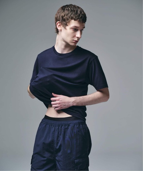 HANES（ヘインズ）の「《追加》”2枚セット”【HANES / ヘインズ】別注 2パックオーガニックコットンTシャツ（Tシャツ/カットソー・メンズ・ネイビー/ブラック/ホワイト系その他/ホワイト・X-LARGE/LARGE/MEDIUM/SMALL）」の9枚目の写真