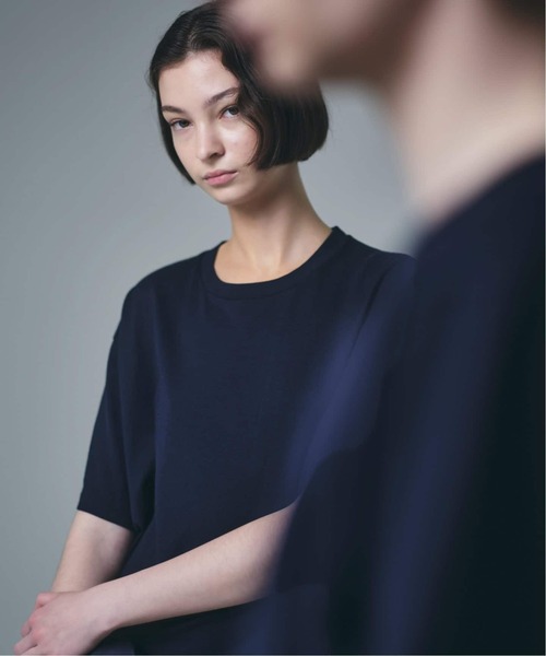 HANES（ヘインズ）の「《追加》”2枚セット”【HANES / ヘインズ】別注 2パックオーガニックコットンTシャツ（Tシャツ/カットソー・メンズ・ネイビー/ブラック/ホワイト系その他/ホワイト・X-LARGE/LARGE/MEDIUM/SMALL）」の14枚目の写真