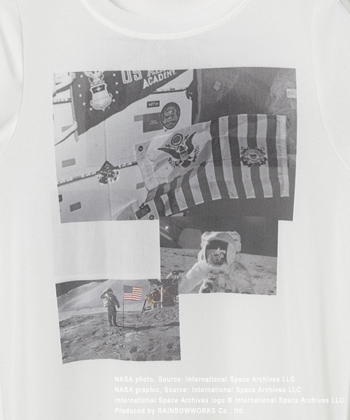 PAGEBOY（ページボーイ）の「＜NASA＞アソートシアーロングスリーブ（Tシャツ/カットソー・レディース・マルチ/オフホワイト・FREE）」の6枚目の写真