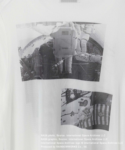 PAGEBOY（ページボーイ）の「＜NASA＞アソートシアーロングスリーブ（Tシャツ/カットソー・レディース・マルチ/オフホワイト・FREE）」の11枚目の写真
