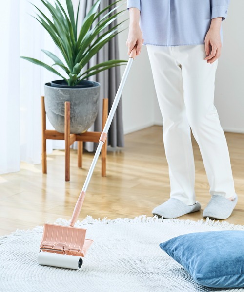 Toffy（トフィー）の「【Toffy/トフィー】 ジョイント伸縮ポール（掃除グッズ・レディース・ピンク/アクア/グレイッシュベージュ・FREE）」の5枚目の写真