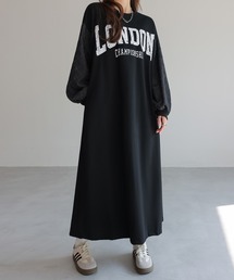 SHIENAS（シエナス）の「キルティングパフスリーブオーバーサイズロゴ