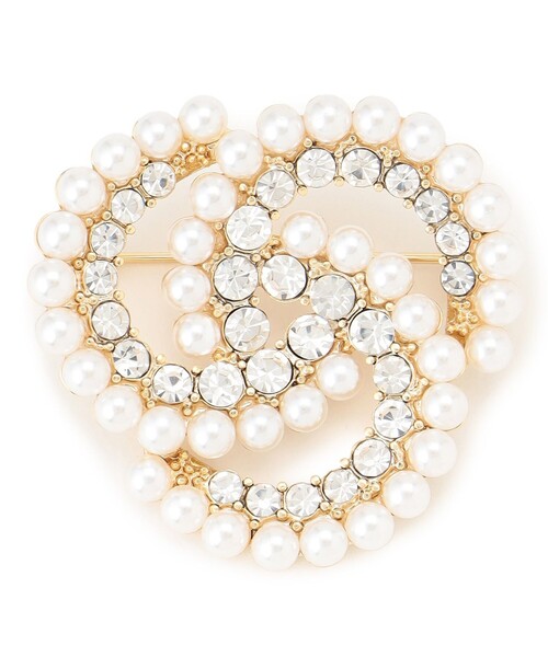 23区（ニジュウサンク）の「パール ビジュー ブローチ（ブローチ/コサージュ・レディース・アイボリー系・F）」の9枚目の写真