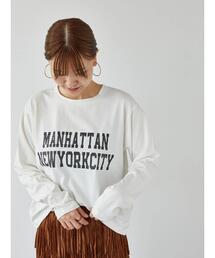 Lugnoncure | 【抗菌防臭】柄アソートプリントロングTシャツ(Tシャツ/カットソー)