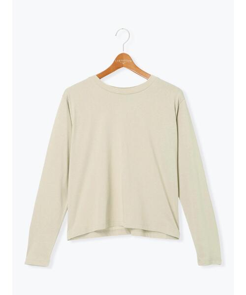 Lugnoncure（ルノンキュール）の「【抗菌防臭】柄アソートプリントロングTシャツ（Tシャツ/カットソー・レディース・ベージュ/ブラック/オフホワイト・F）」の21枚目の写真