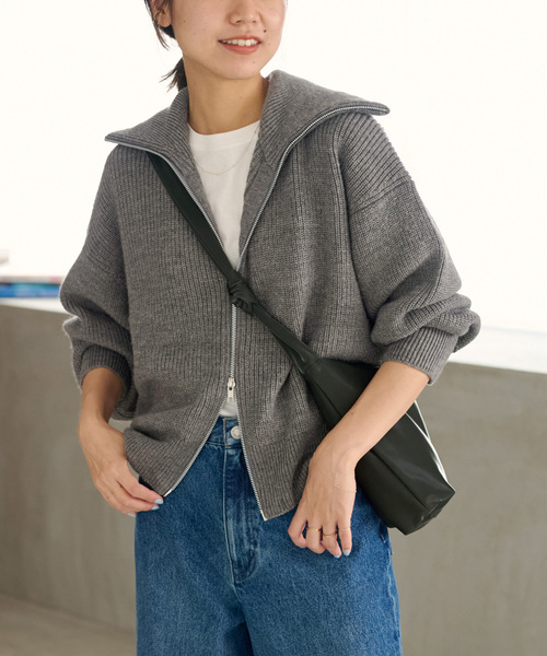 【最終値下げ】JOURNALSTANDARD relume ジップカーディガン Relume Jeans スウェットジップカーディガン（スウェット）｜JOURNAL