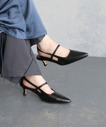 &g'aime | 【&g’aime】スリングバックポインテッドパンプス SLING BACK POINTED PUMPS(パンプス)