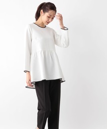 MATINEE LINE/ペプラムブラウス＊パンツセット/140478