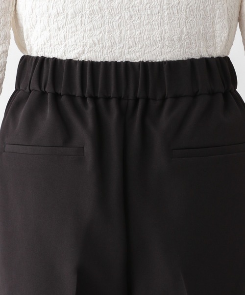 GLOBAL WORK(グローバルワーク)の「MATINEE LINE/ペプラムブラウス*パンツセット/140478(パンツドレス・レディース・ブラック/ホワイト×ブラック/ネイビー・LARGE/MEDIUM)」の16枚目の写真