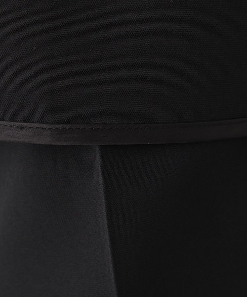 GLOBAL WORK(グローバルワーク)の「MATINEE LINE/ペプラムブラウス*パンツセット/140478(パンツドレス・レディース・ブラック/ホワイト×ブラック/ネイビー・LARGE/MEDIUM)」の22枚目の写真